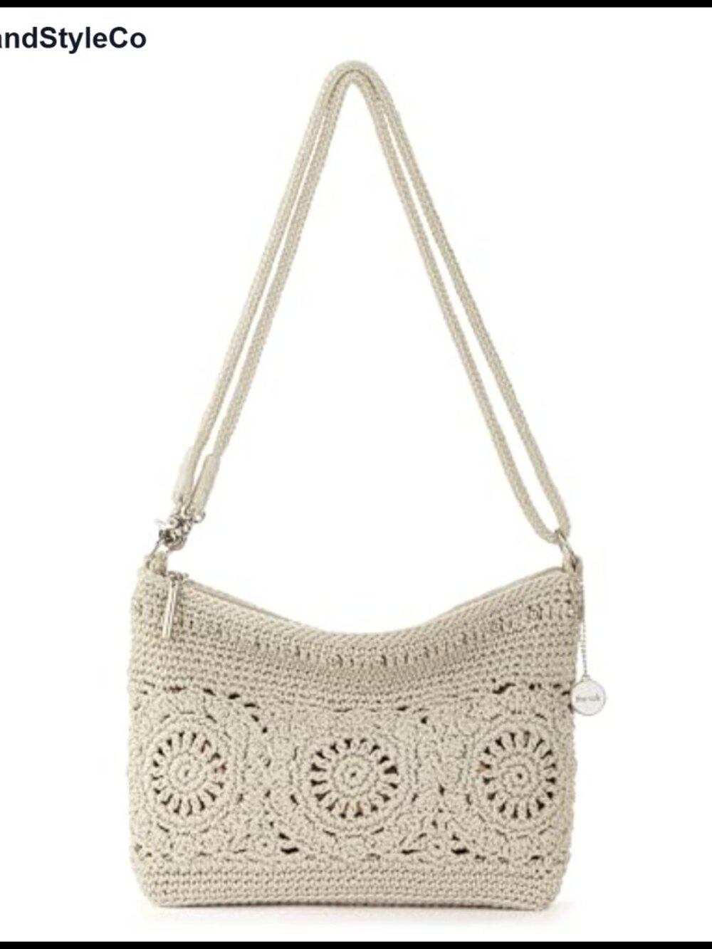 Convertible Crossbody Purse Hand-Crochet 3-in-1 Wallet Clutch Wristlet